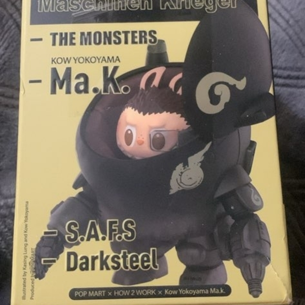 Ma.K S.A.F.S Darksteel Kids Toy Figure - Black